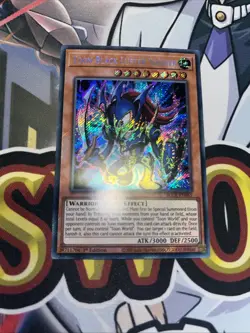YUGIOH! Toon Black Luster Soldier BLCR-EN065 Secret Rare 1st Edition NM - Image 1