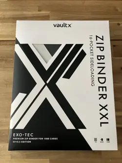 Vault X SV10.5 Pokemon Binder - 16 Pocket XXL - Black Bolt & White Flare - Image 1
