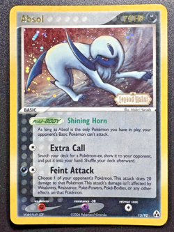 Absol 15/92 EX Legend Maker Pokemon Card Reverse Holo Foil Rare HP - Image 1