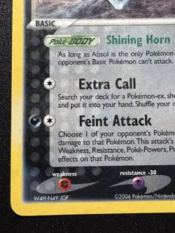 Absol 15/92 EX Legend Maker Pokemon Card Reverse Holo Foil Rare HP - Image 5