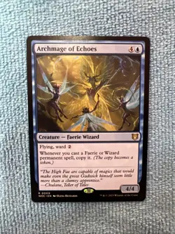 MTG Archmage of Echoes Commander: Wilds of Eldraine 0009 NM - Image 1
