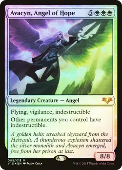 Avacyn, Angel of Hope FOIL (MTG) From the Vault: Angels, V15, FTV, NM - Image 1