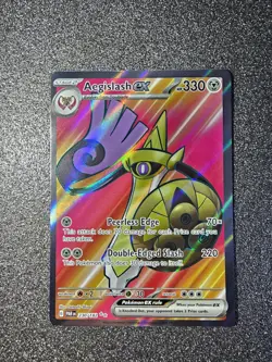 Aegislash ex 230/182 Paradox Rift Ultra Rare Full Art Pokemon Card Near Mint - Image 1