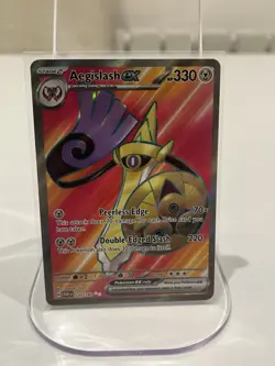 Aegislash ex 230/182 Paradox Rift Ultra Rare Full Art Pokemon Card Near Mint - Image 1