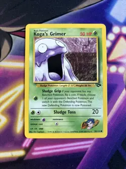 Koga's Grimer 78/132 Pokemon Gym Challenge VLP - Image 1
