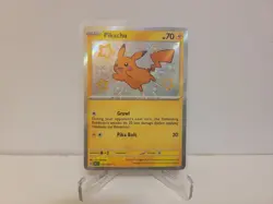 Pokemon - Paldean Fates Shiny Rare SV: Pikachu 131/091 MINT CONDITION - Image 1