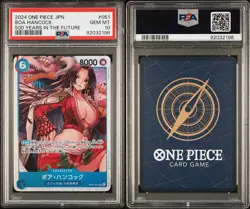 2024 One Piece Japanese 500 Years In The Future Boa Hancock #051 PSA 10 GEM MINT - Image 3