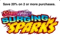 Pokemon Surging Sparks: Choose Your Card! Holos/Reverse/EX/Full Arts! NM 150-252 - Image 1