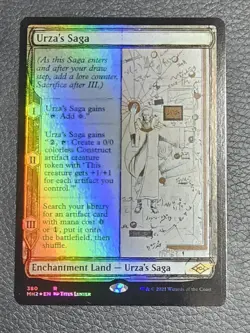 Urza's Saga (Showcase) - Modern Horizons 2 (MH2) Foil NM MTG Magic Card - Image 1