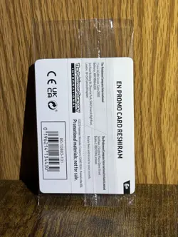 Pokemon TCG Mega Evolutions Phantasmal Flames Reshiram Stamped Promo SEALED NEW - Image 2