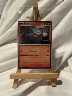 Pokemon TCG Mega Evolutions Phantasmal Flames Reshiram Stamped Promo SEALED - Image 1