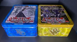 Lot of 2 EMPTY YuGiOh! 2017 Mega Tin Yugi Moto + Yami Yugi & Kaiba Konami - Image 4