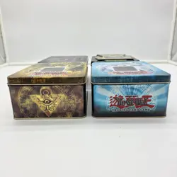 Yu-Gi-Oh! Collectible Tins Lot (4 EMPTY Tins) - 2006-2007 - Display/Storage - Image 2