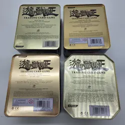 Yu-Gi-Oh! Collectible Tins Lot (4 EMPTY Tins) - 2006-2007 - Display/Storage - Image 3
