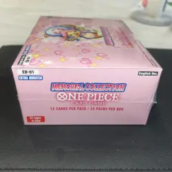 One Piece TCG EB-01 Memorial Collection - English Display - Sealed Booster Box - Image 3