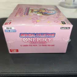 One Piece TCG EB-01 Memorial Collection - English Display - Sealed Booster Box - Image 5