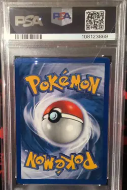 Pikachu Yellow Cheeks 1999 Pokemon Game Base Set Shadowless #58 PSA 8 NM - MT - Image 2