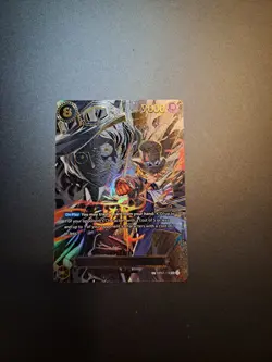 One Piece English TCG Sabo OP07-118 (SP) Secret Rare Carrying On His Will NM - Image 4