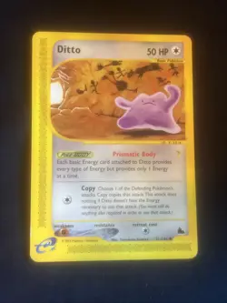 Pokemon 2003 Ditto Skyridge 51/144 Regular Non-Holo Common Card A - Image 1