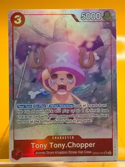 Tony Tony.Chopper (0070) (Parallel) OP08-007 Two Legends Foil - Image 1