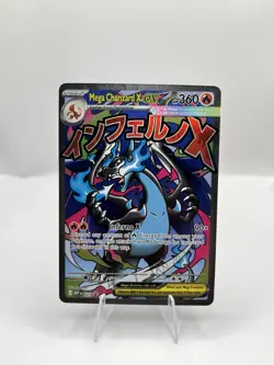 Pokemon TCG Mega Charizard X Ex MEP 023 Ultra Premium Collection Promo UPC - Image 1