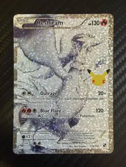 Reshiram 113/114 - Holo Ultra Rare - Celebrations - Pokemon TCG - NM - Image 1