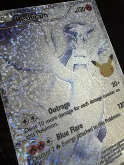 Reshiram 113/114 - Holo Ultra Rare - Celebrations - Pokemon TCG - NM - Image 2