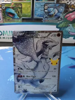 Reshiram 113/114 Pokemon TCG Celebrations Holo Full Art Ultra Rare Card NM - Image 1