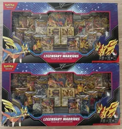 (Lot Of 2) Pokemon TCG Legendary Warriors Premium Collection (Factory Sealed) - Image 1