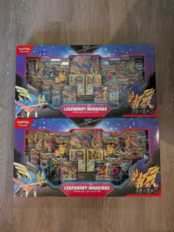 (Lot Of 2) Pokemon TCG Legendary Warriors Premium Collection (Factory Sealed) - Image 1