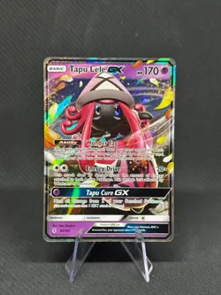 Tapu Lele GX - 60/145 - Pokemon Guardians Rising Sun & Moon Ultra Rare Card NM - Image 1