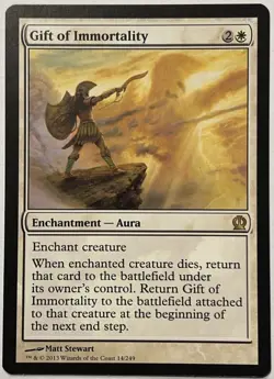 MTG Gift of Immortality-Theros NM-M - Image 1