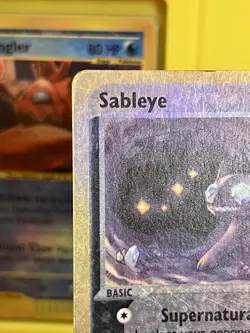 Pokemon TCG EX Sandstorm Sableye 10/100 Reverse Holo Rare LP E Reader - Image 2