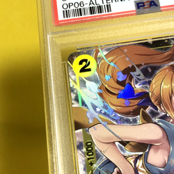 One Piece Card Japanese【O-Nami】PSA10 OP06-101 Wings of The Captain Alt Art - Image 3