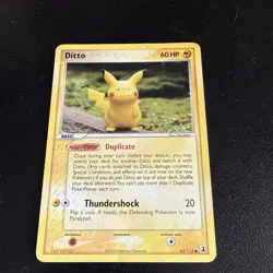 Ditto (Pikachu) 63/113 - EX Delta Species - Non Holo Pokemon TCG Card English - Image 1