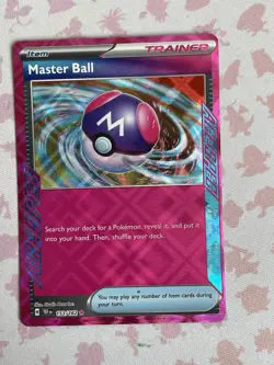Pokemon TCG Master Ball - ACE Spec - TEF 153/162 - Temporal Forces - Image 1