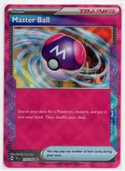 Pokemon TCG Master Ball - 153/162 - SV05: Temporal Forces (TEF) Holo NM - Image 1