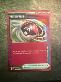 Pokemon Master Ball Ace Spec 153/162 TEF Temporal Forces NM - Image 1