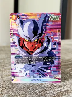 Dragon Ball Super Card Game Fusion World Janemba FB05-080 SR Alt Art Holo Foil - Image 1