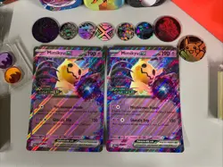 Pokemon TCG Bundle Lot 2 ETBs Full of Cards, Jumbo, Coins, Tins, Accessories 7lb - Image 2