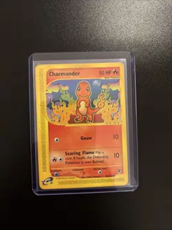 Pokemon Charmander E-Series Light Play Non-Holo Card 98/165 Expedition - Image 1