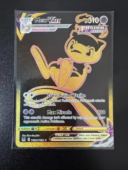 Pokemon TCG Lost Origin Mew VMAX Gold Secret Rare Card TG30/TG30 - Image 1