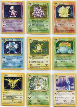 Pokemon Cards Complete 1999-2000 Copywrite 4th Print Base Set 102/102 Charizard - Image 3