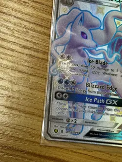 Pokemon TCG Alolan Ninetales GX Full Art Shiny SV53/SV94 Hidden Fates - Image 3