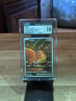 CGC 10 Gem Mint - Vulpix 138/132 - Pokemon TCG Me01: Mega Evolution Holo - Image 1