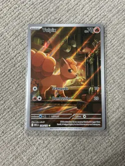 Pokemon TCG - Vulpix 138/132 Me01: Mega Evolution Holo Near Mint - Image 1