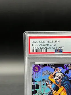 PSA 10 Trafalgar Law OP05-069 Comic Parallel Manga Art One Piece Card Japanese - Image 2