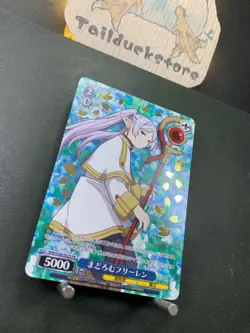Weiss Schwarz Dozed Off Frieren Promo SFN/S108-P02S PR Gold Foil Stamp Japanese - Image 2