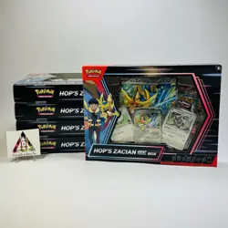 Pokemon TCG Hop’s Zacian ex Box Factory Sealed - Image 1