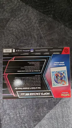 Pokemon TCG: Hop’s Zacian Ex Box (4 Packs+) NEW/ SEALED/ UNOPENED - Image 2